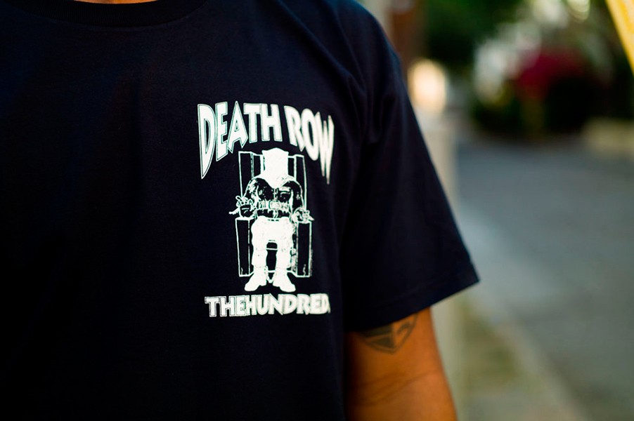Death Row Records Logotipo Oficial Unisex Camiseta nueva con licencia Merch Suge Knight