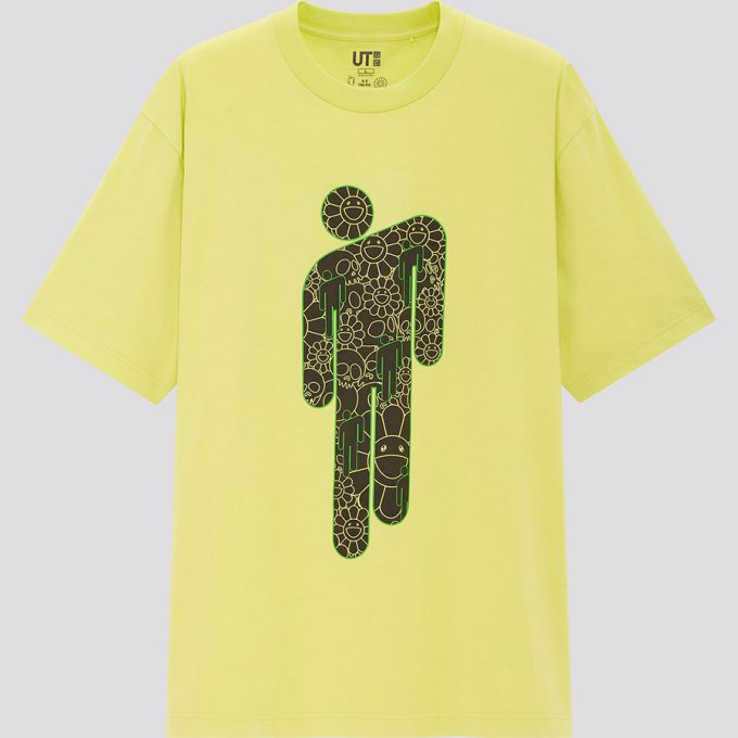 T-shirt Uniqlo X Takashi Murakami X Billie Eilish - Noir - Taille XS Coupe Oversized - Coton - Neuf Avec étiquettes