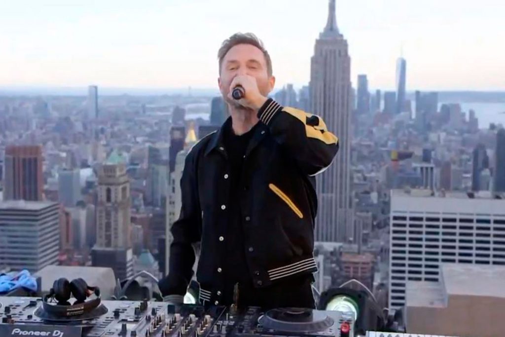 Revive el live stream de David Guetta desde Nueva York